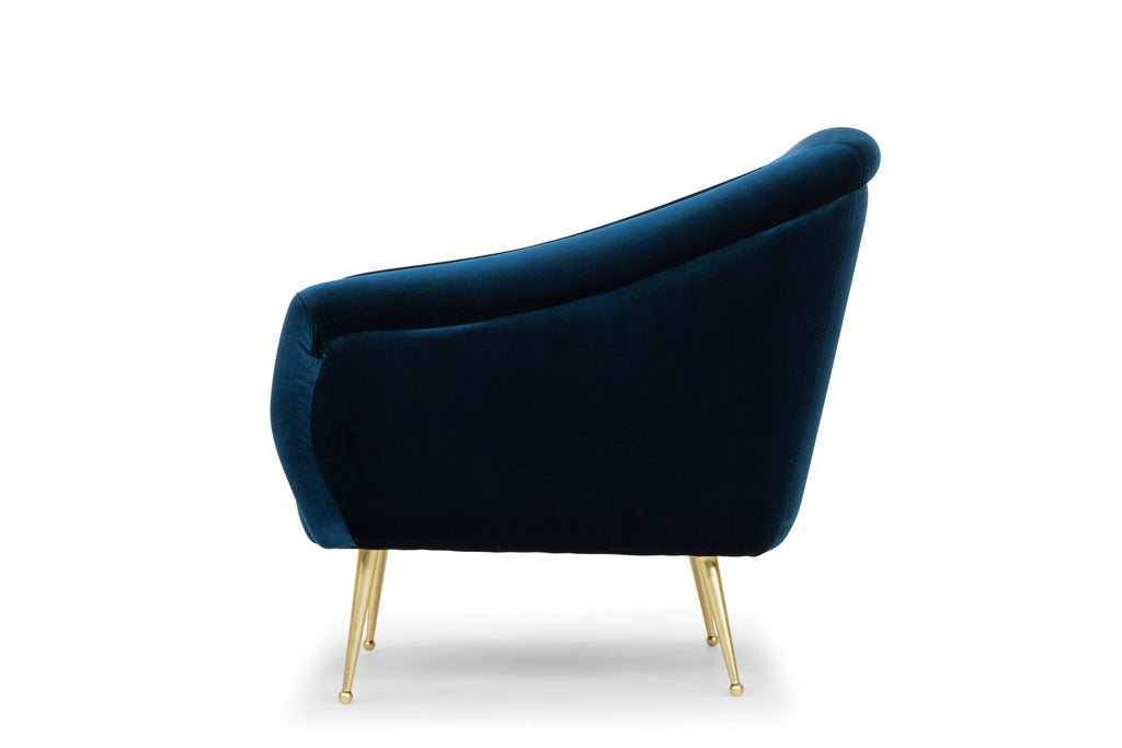 Lucie Occasional Chair - Midnight Blue