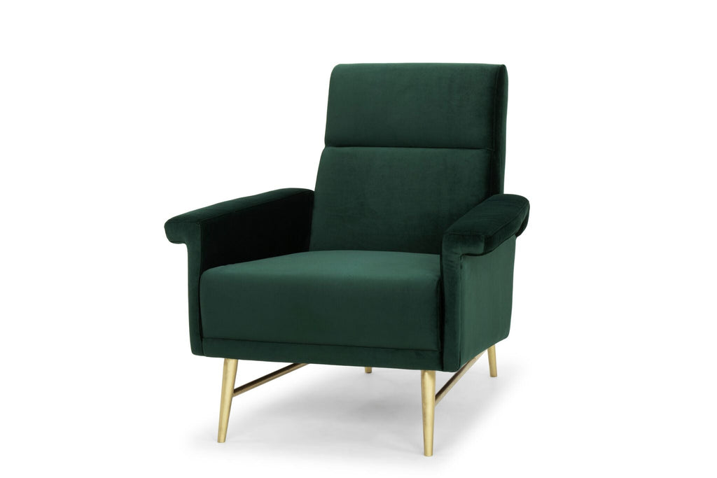 Mathise Occasional Chair - Emerald Green