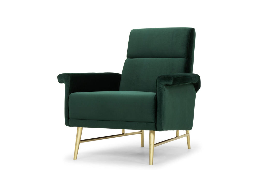 Mathise Occasional Chair - Emerald Green