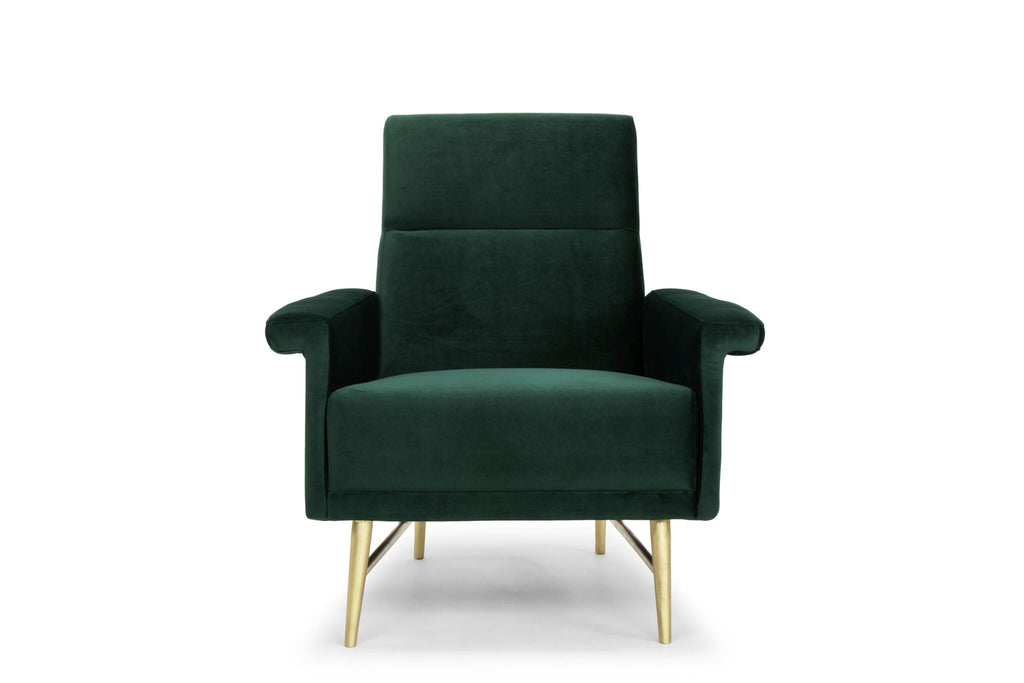 Mathise Occasional Chair - Emerald Green