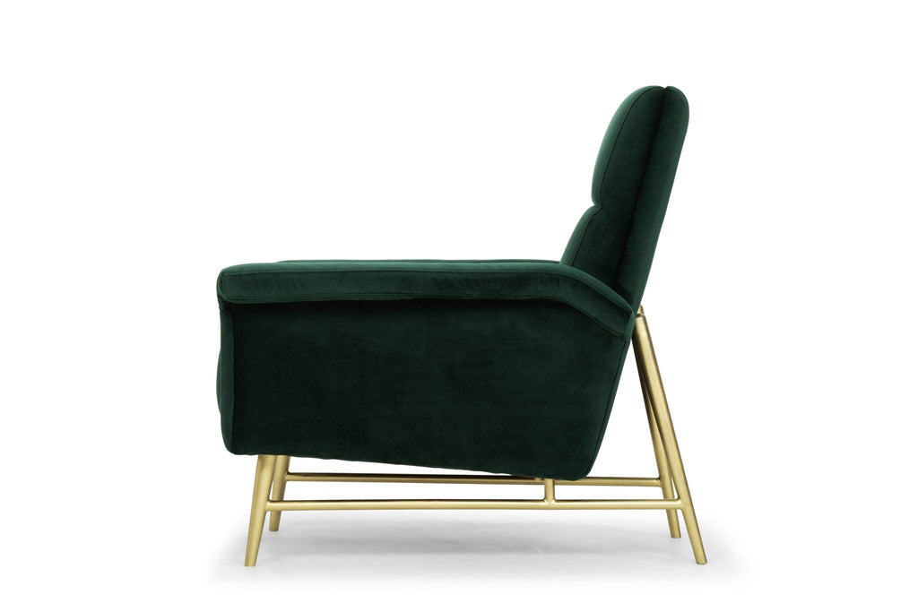 Mathise Occasional Chair - Emerald Green