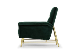 Mathise Occasional Chair - Emerald Green