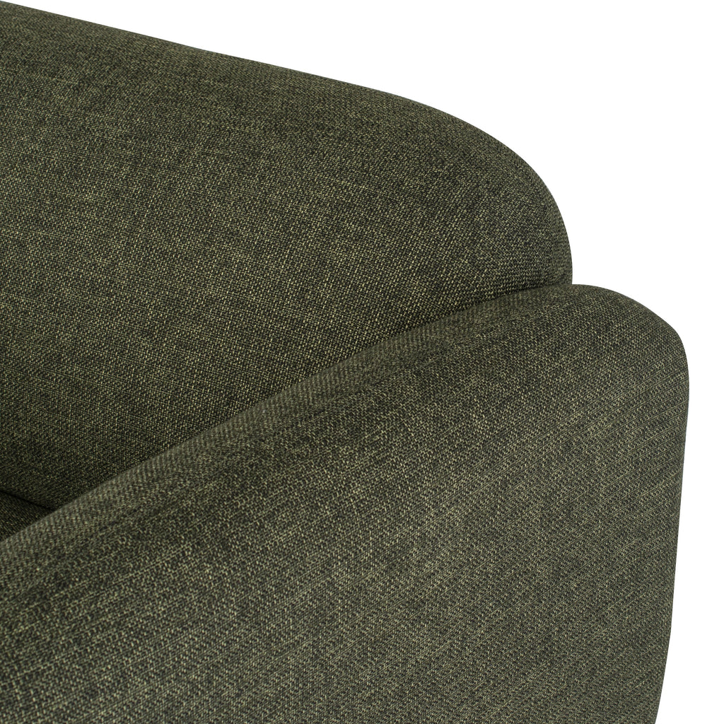 Benson Lounge Chair - Hunter Green Tweed