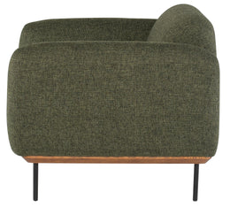 Benson Lounge Chair - Hunter Green Tweed