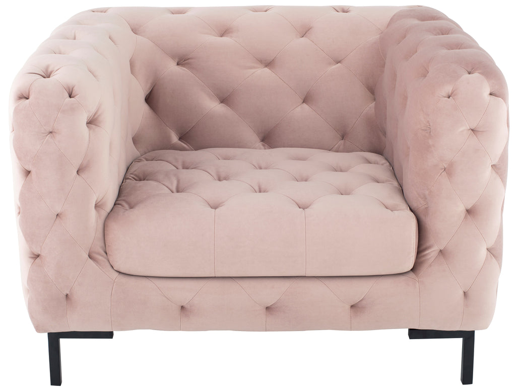 Tufty Lounge Chair - Blush