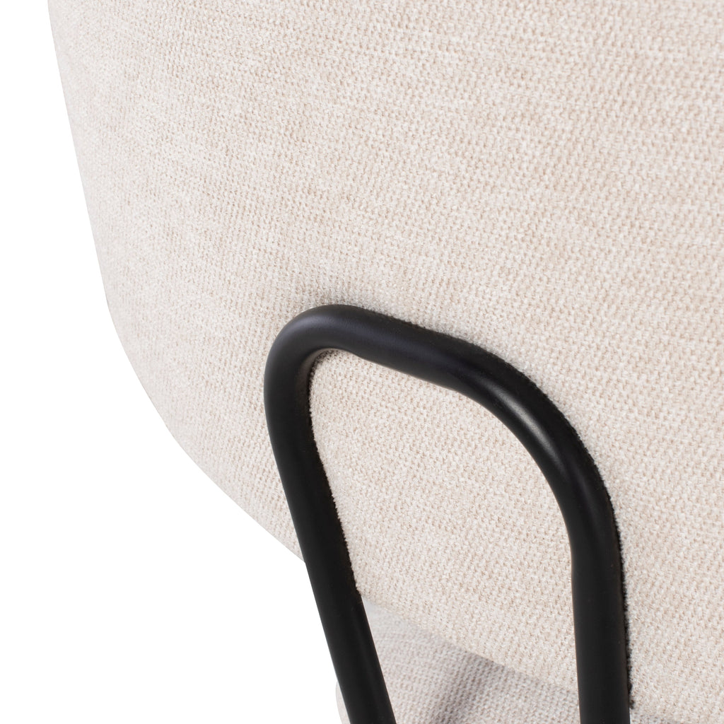 Ofelia Dining Chair - Parchment