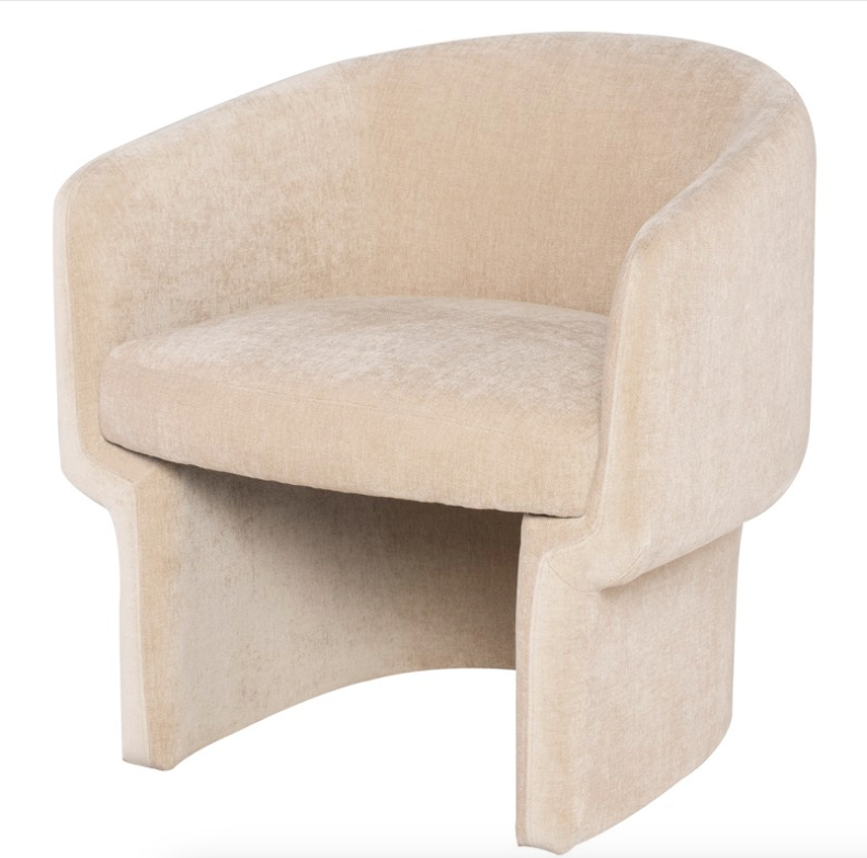 Clementine Lounge Chair Almond