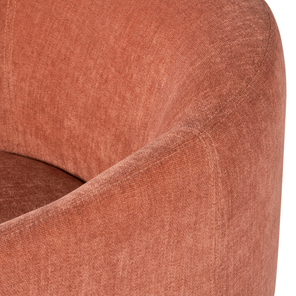 Clementine Lounge Chair - Nectarine