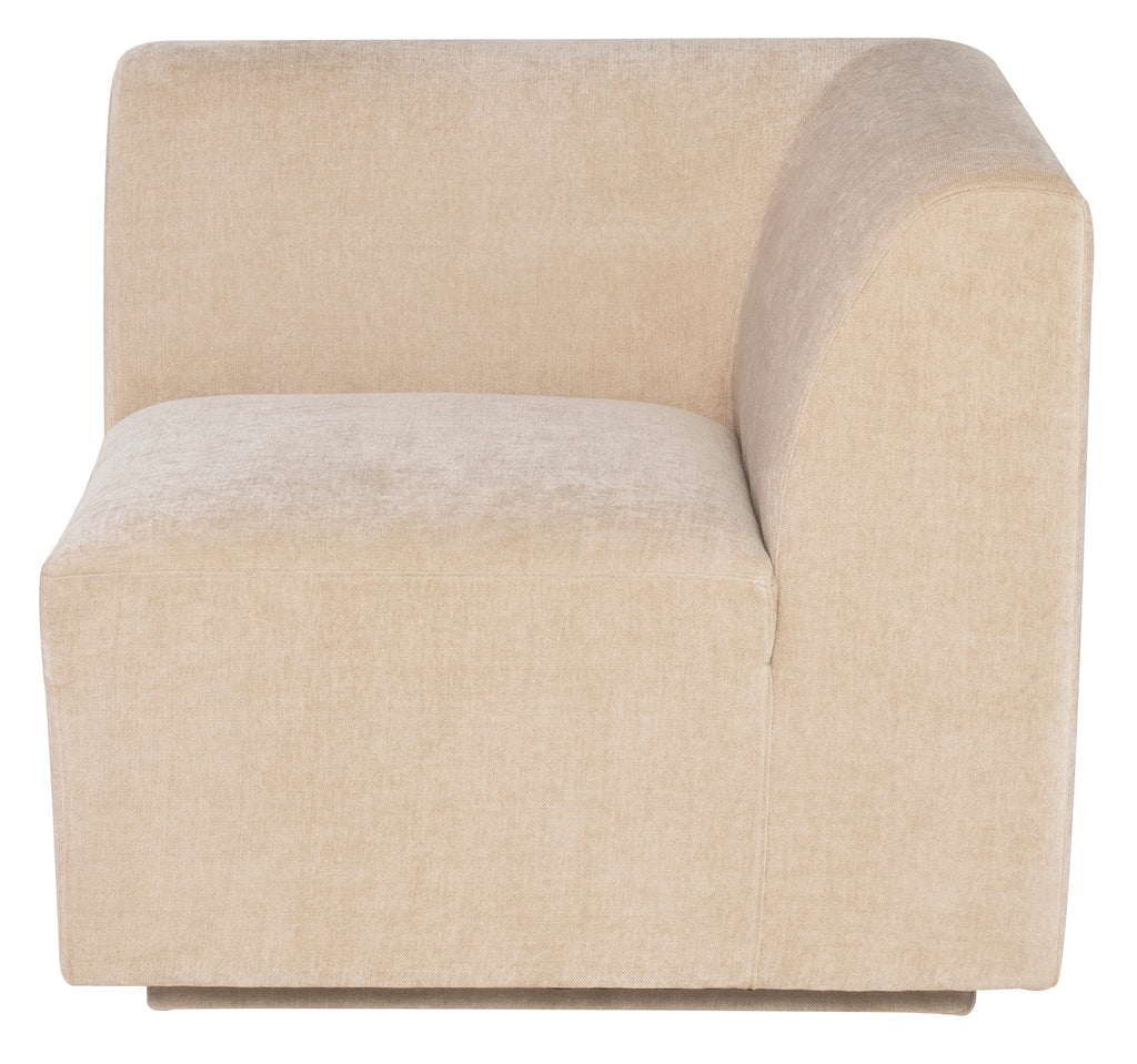 Lilou Modular Sofa - Almond, Right Corner