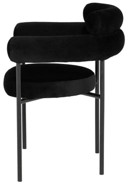 Portia Dining Chair - Black