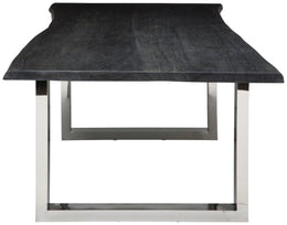 Lyon Dining Table - Oxidized Grey, 78in