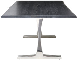 Toulouse Dining Table - Oxidized Grey, 78in