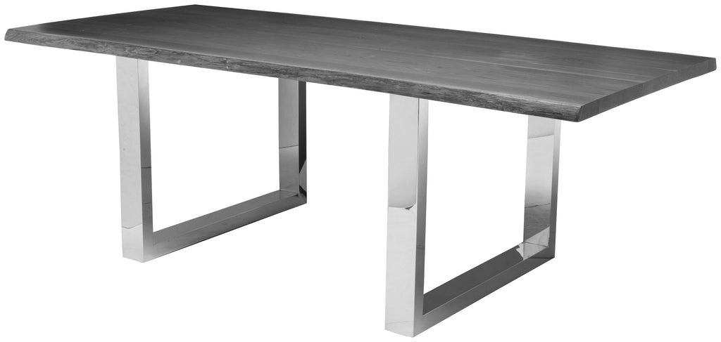 Lyon Dining Table - Oxidized Grey, 112in