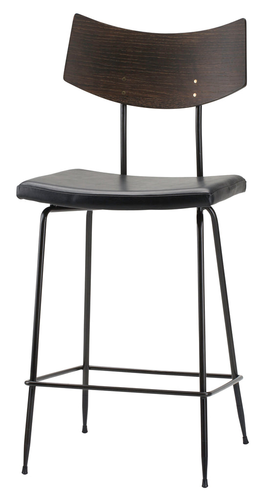 Soli Counter Stool - Black