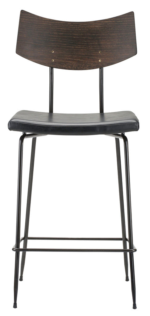 Soli Counter Stool - Black