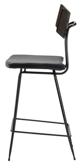 Soli Counter Stool - Black