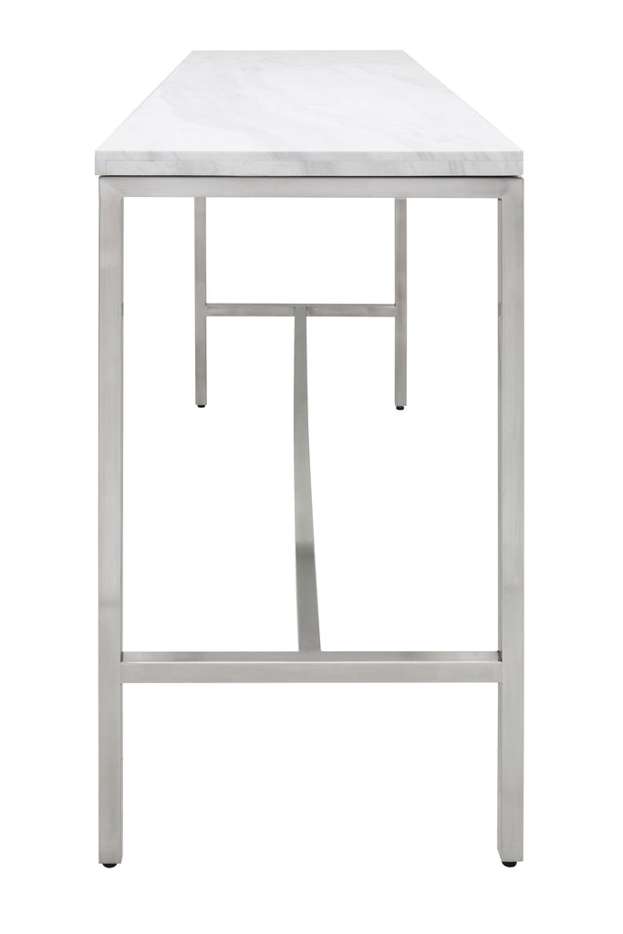 Verona Bar Table - White, 72in