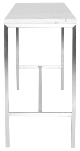 Verona Bar Table - White, 72in