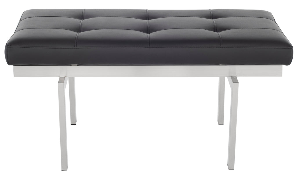 Louve Occasional Bench - Black, 36in