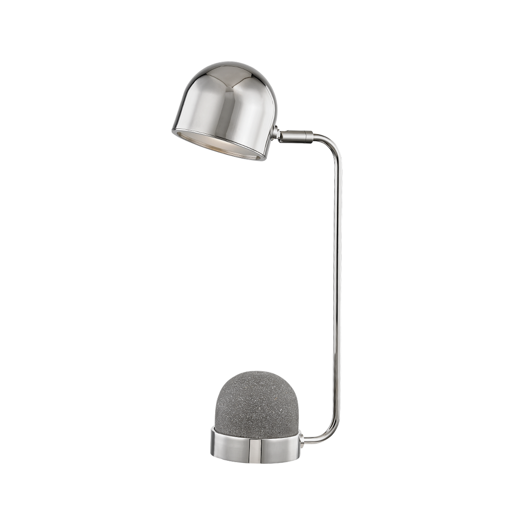 Nikki Table Lamp - Polished Nickel