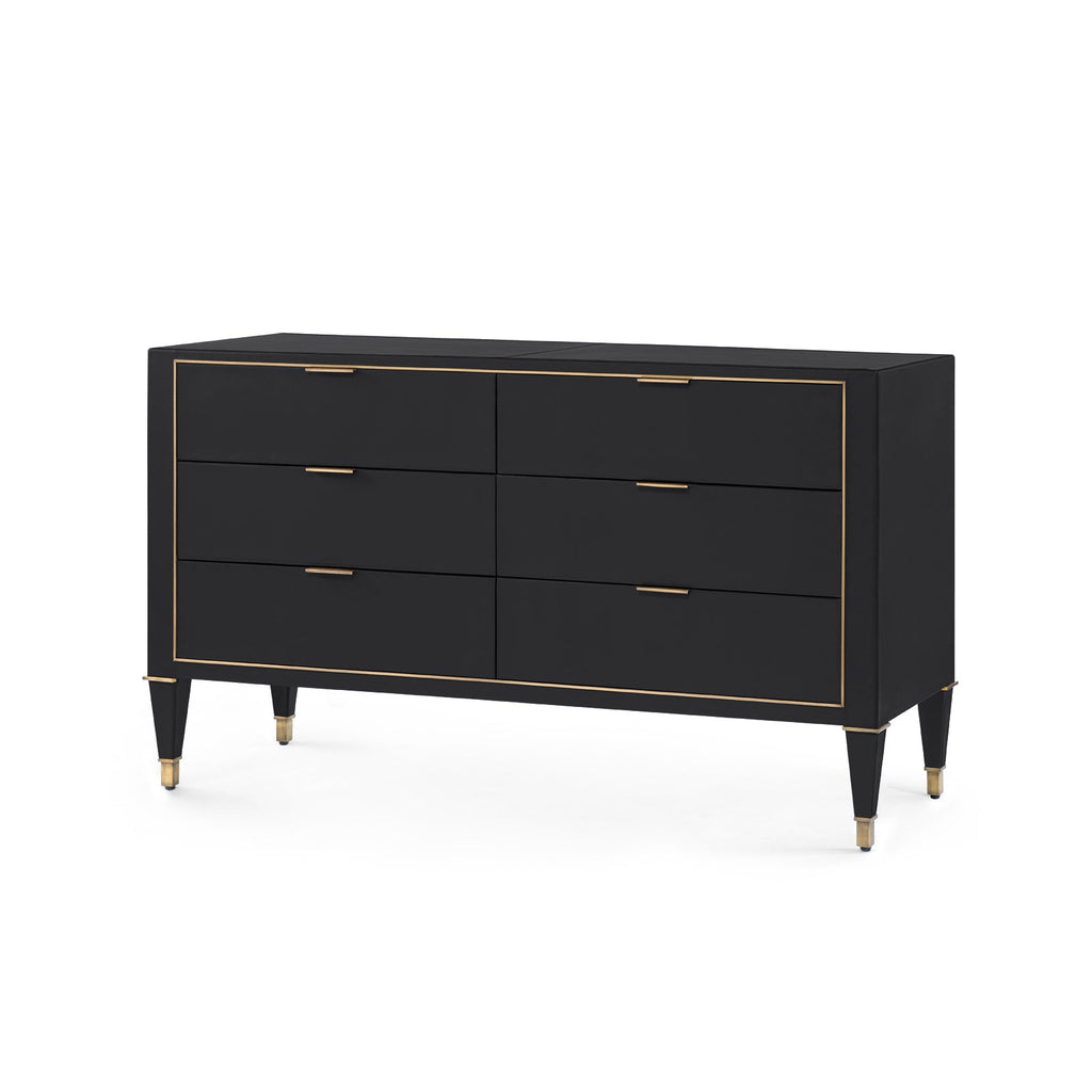 Hunter Extra Large 6-Drawer - Black