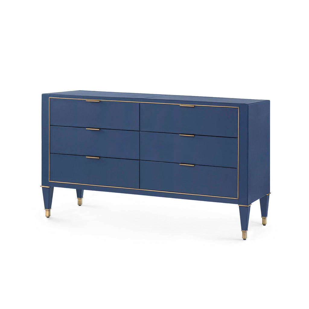 Hunter Extra Large 6-Drawer - Navy Blue