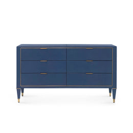 Hunter Extra Large 6-Drawer - Navy Blue