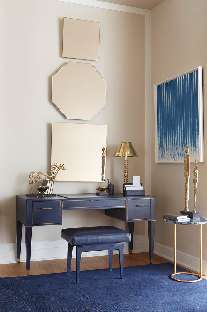 Hunter Desk - Navy Blue