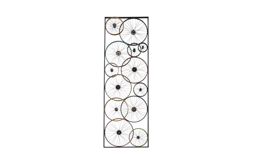 Bicycle Wheel Wall Art, Assorted