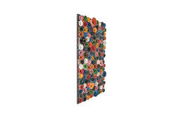 Paint Can Wall Art, Rectangle, Assorted Colors