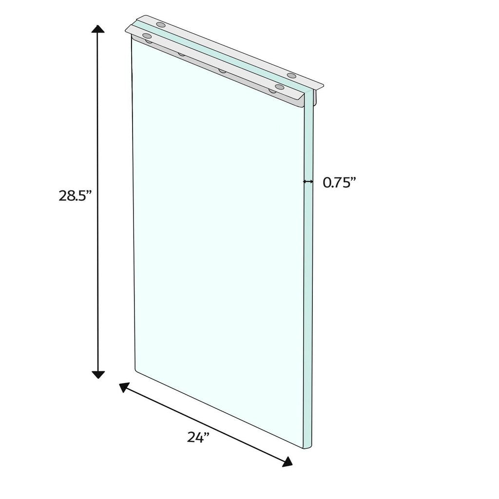 Brooks Dining Table, Glass Base