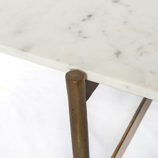 Adair Coffee Table-Raw Brass- by Four Hands