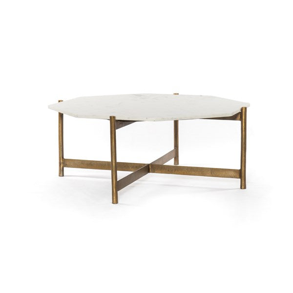 Adair Coffee Table-Raw Brass- by Four Hands