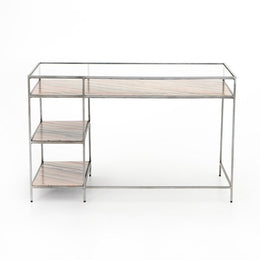 Kaia Desk-Distress Iron