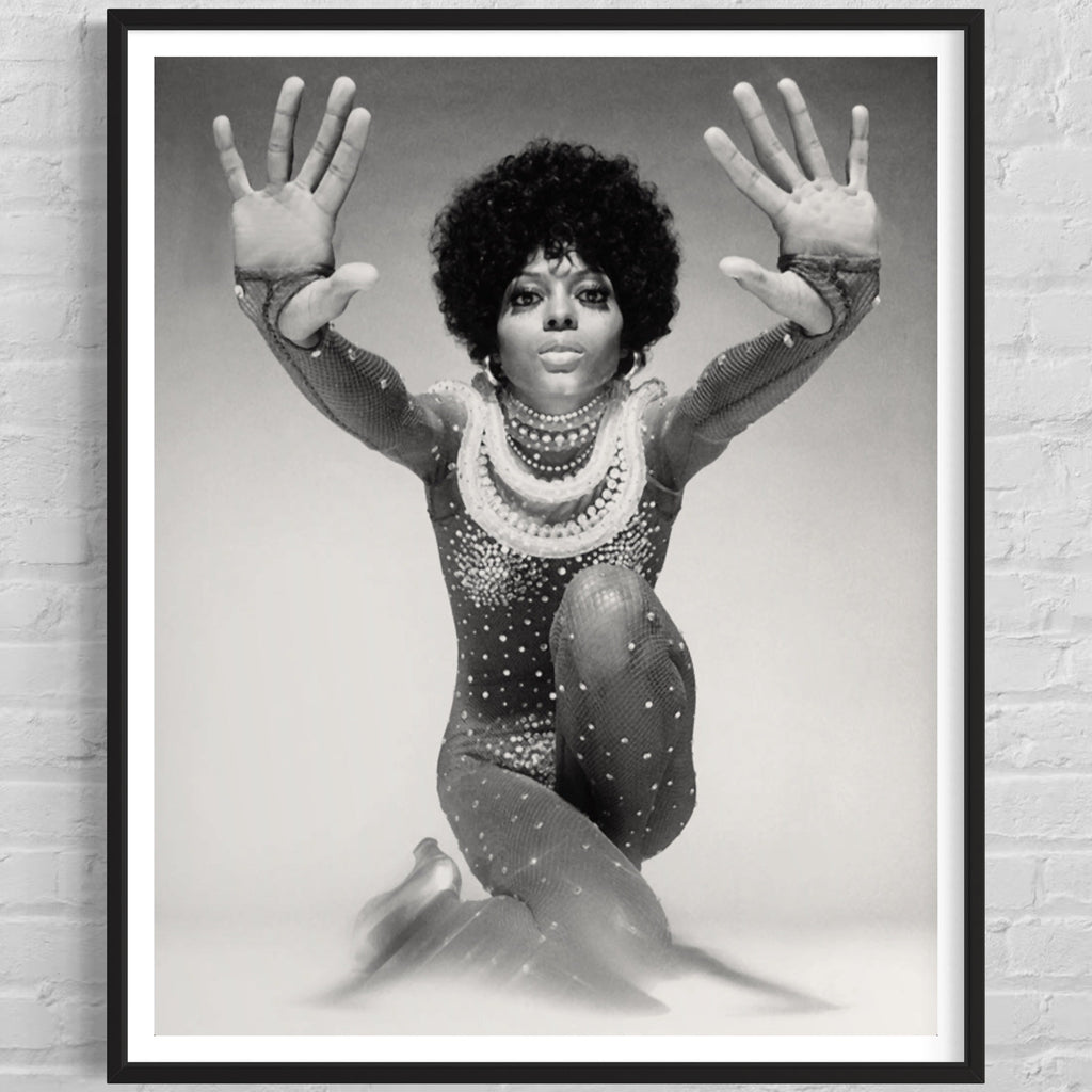Diana Ross By Harry Langdon Via Getty Images Gallery Print