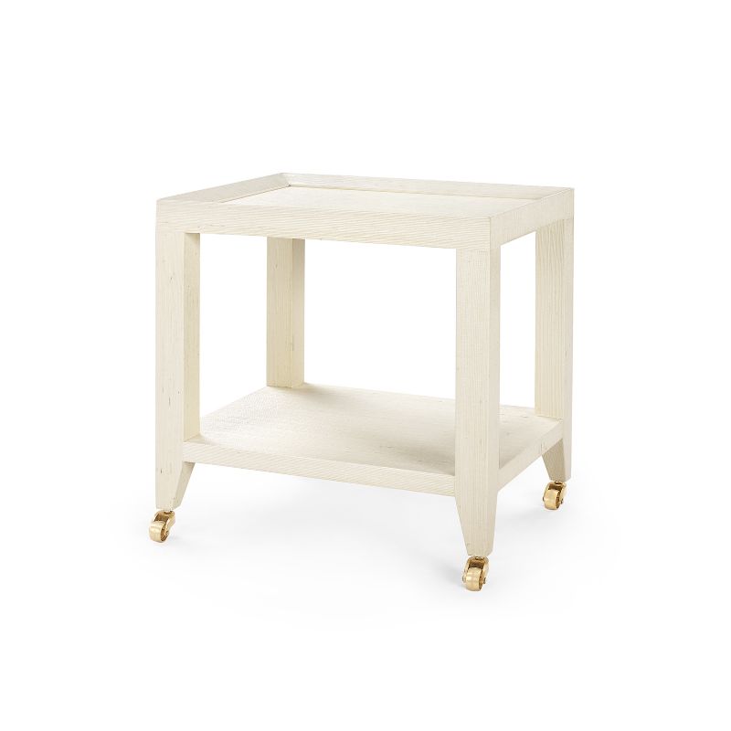 Isadora Tea Table - Canvas Cream