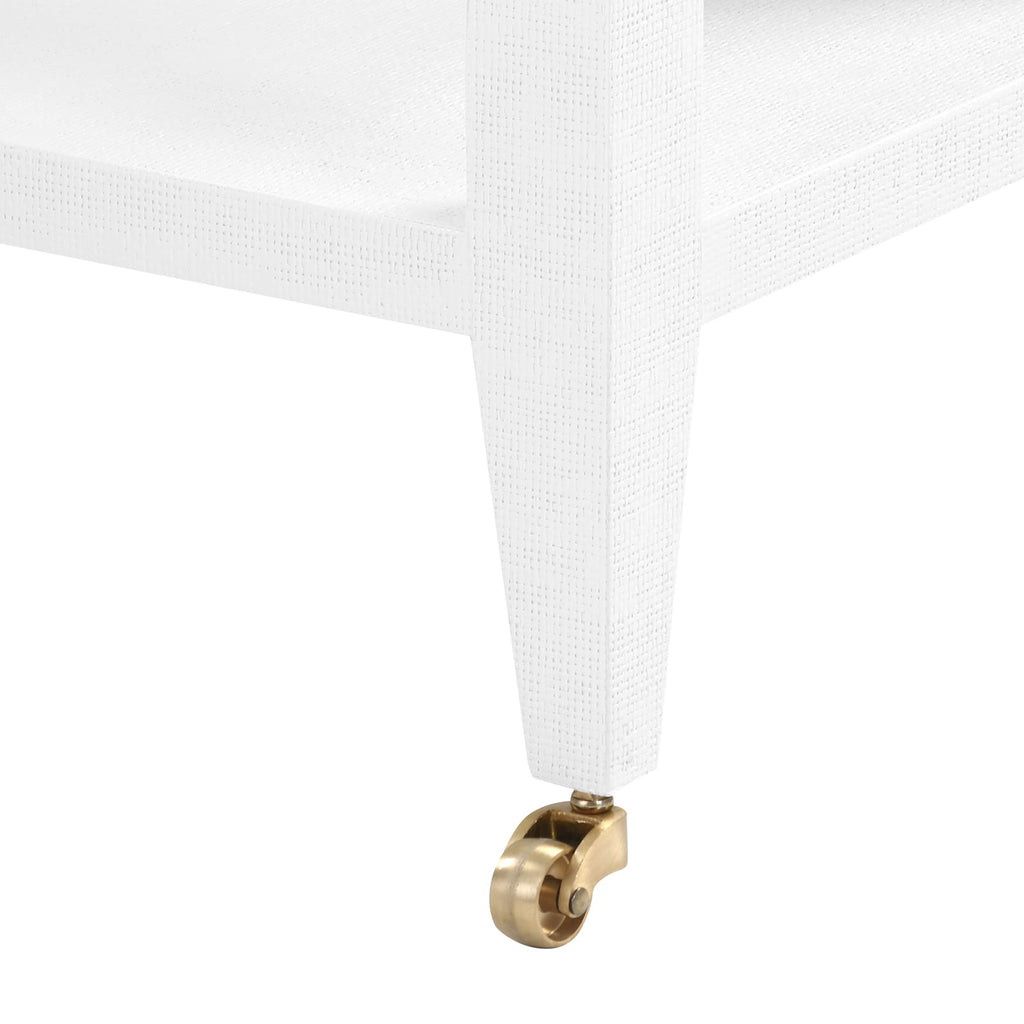 Isadora Console Table - Chiffon White