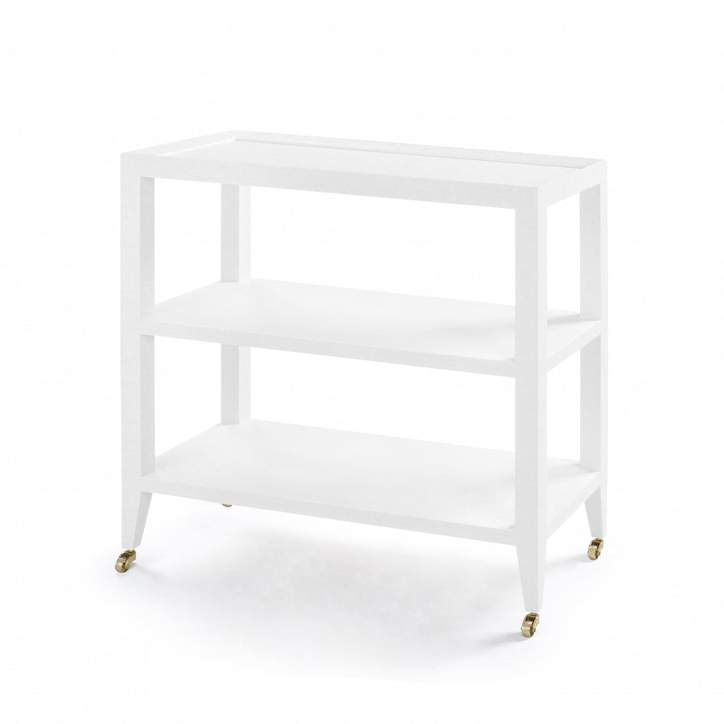 Isadora Console Table - Chiffon White