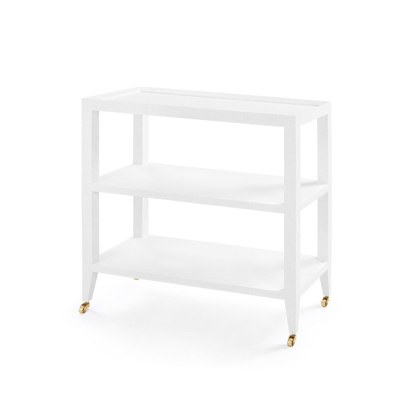 Isadora Console Table - Chiffon White