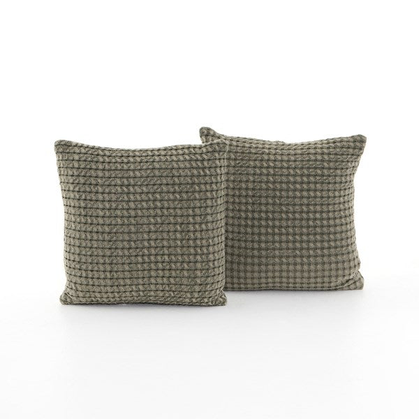 Abella Pillow, Set Of 2-20"-Dawn Grey by Four Hands