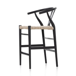 Muestra Counter Stool-Black Teak by Four Hands