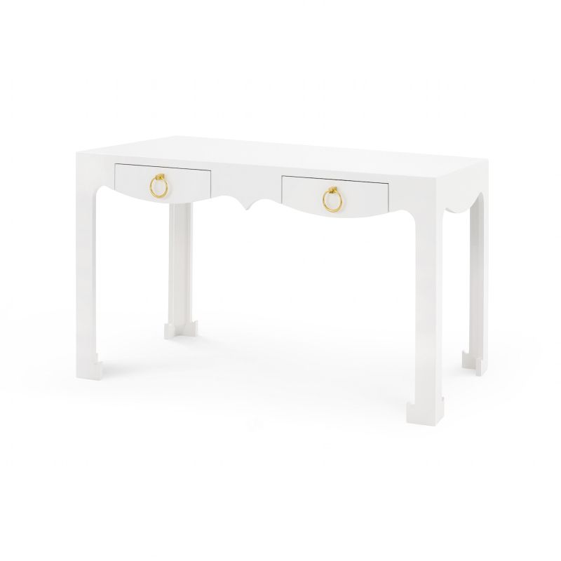 Jordan Console/Desk - Chiffon White