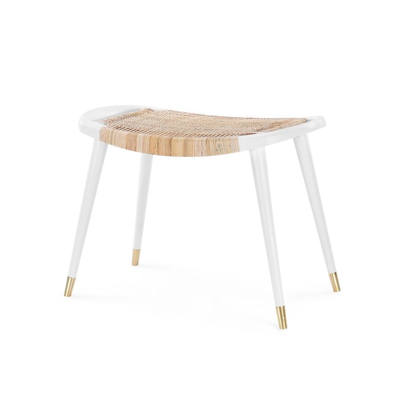 Jerome Stool - Eggshell White