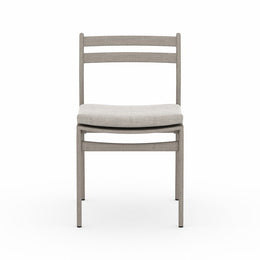 Atherton Outdoor Dining Chair-Grey/Stone