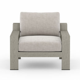 Monterey Outdoor Chair in Weathered Grey & Stone Grey