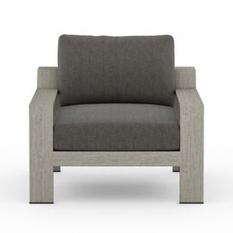 Monterey Outdoor Chair in Weathered Grey & Charcoal