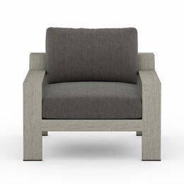 Monterey Outdoor Chair in Weathered Grey & Charcoal by Four Hands