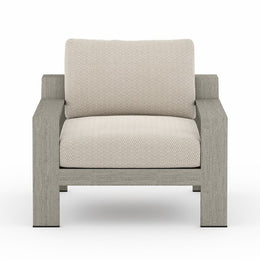 Monterey Outdoor Chair in Weathered Grey & Sand