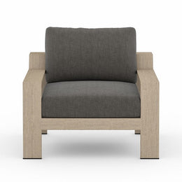 Monterey Outdoor Chair in Washed Brown & Charcoal by Four Hands