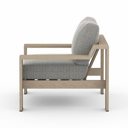 Monterey Outdoor Chair in Washed Brown & Ash